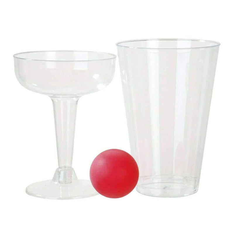 28pc Party Pong Drinking Game Set with Cups & Ping Pong Balls