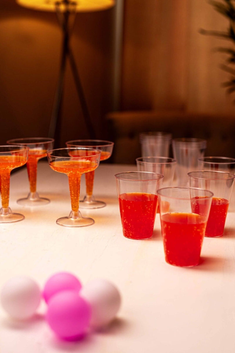 28pc Party Pong Drinking Game Set with Cups & Ping Pong Balls