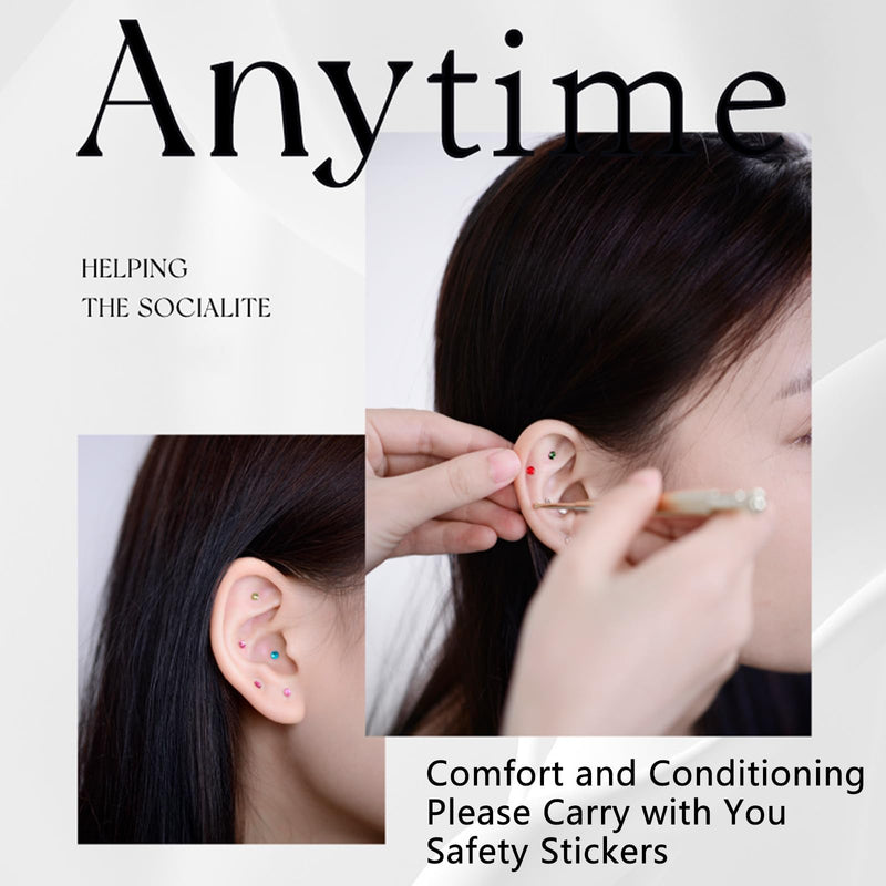 Pddolw Ear Seeds Acupuncture Kit - Relaxation, Easy Application (300 Pcs)