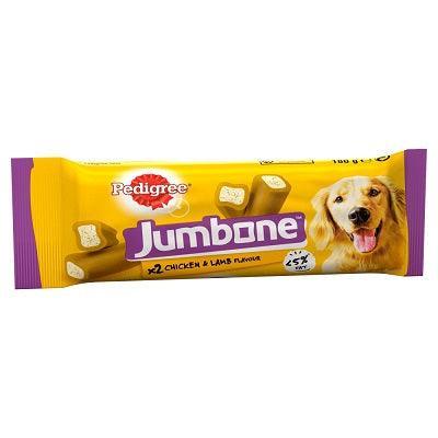 Pedigree Jumbone Medium Chicken and Lamb 2 Chews - Case of 12