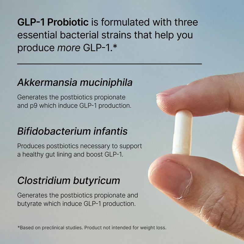 Pendulum GLP-1 Probiotic – Gut Health, Digestive Comfort & Regularity (30 Capsules)