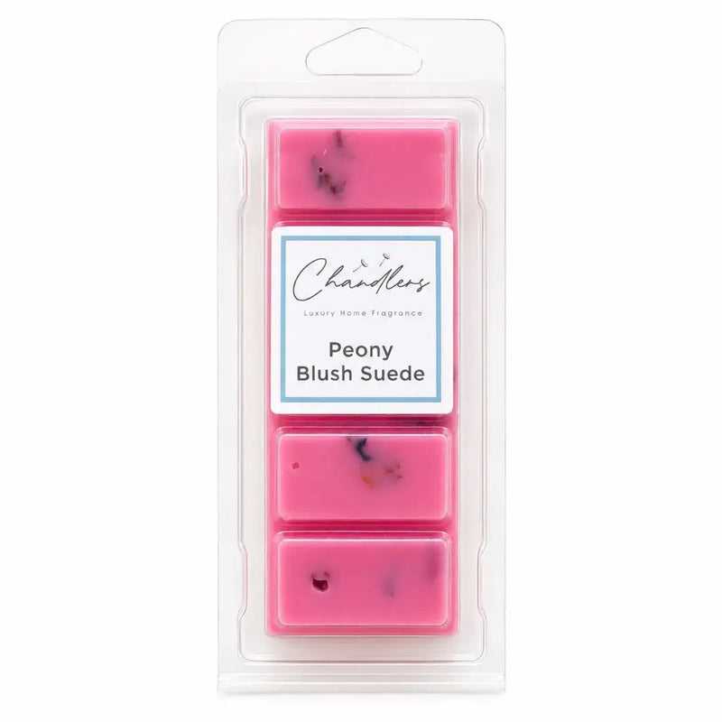Peony & Blush Suede Wax Melt Snapbar