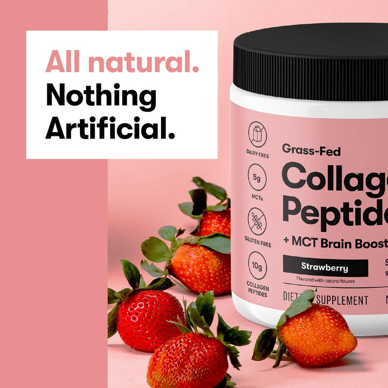 Perfect Keto Collagen Peptides with MCT Oil – Salted Caramel, Low Carb & Gluten Free