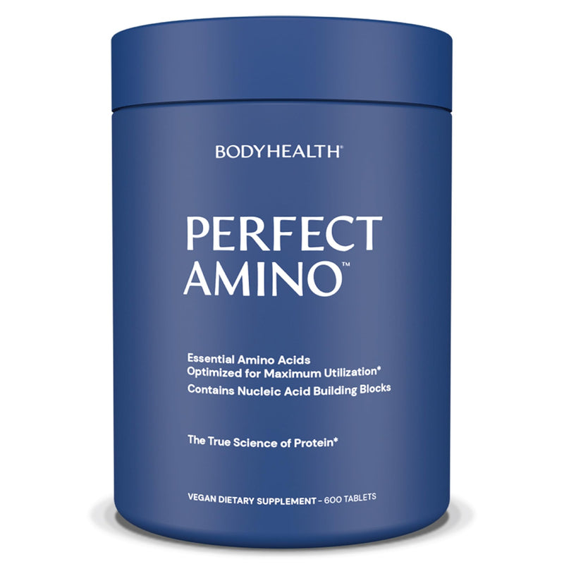 BodyHealth PerfectAmino | Essential Amino Acids with BCAAs for Muscle Recovery & Strength (600 ct)