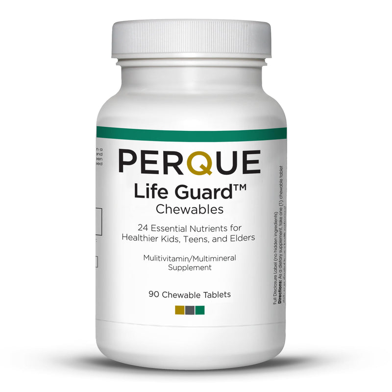 Perque Life Guard Chewables, 90 Count – Corn Free, Soy Free, Sugar Free