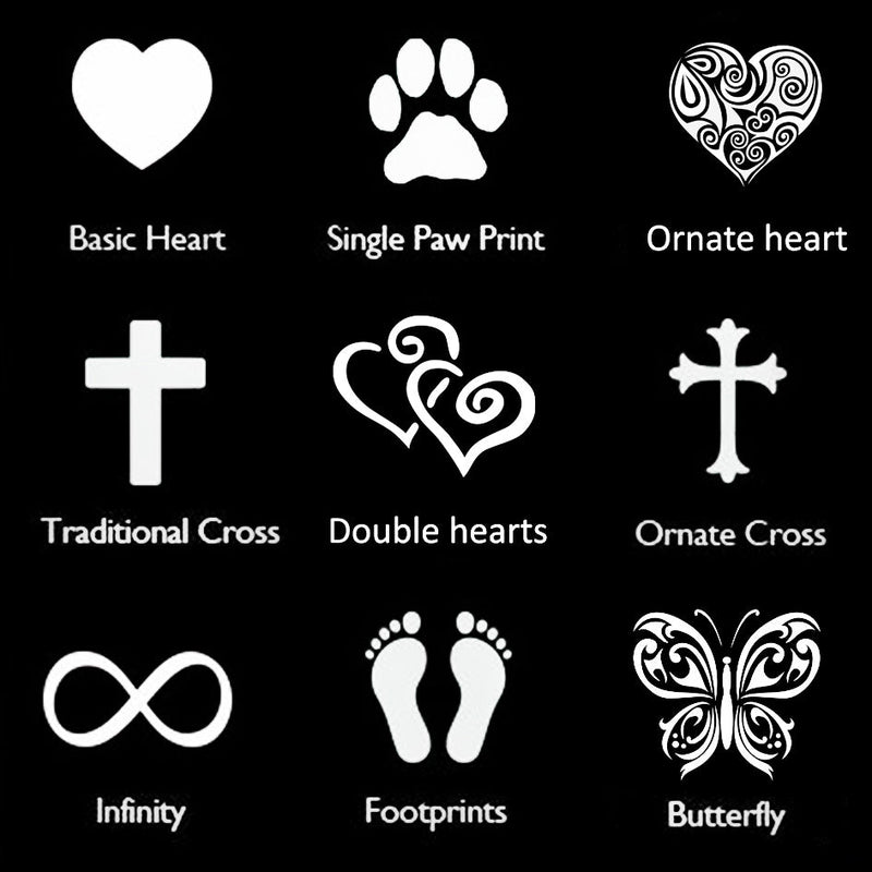 Pet Memorial Necklace – Personalised Stainless Steel Heart Shaped Pendant
