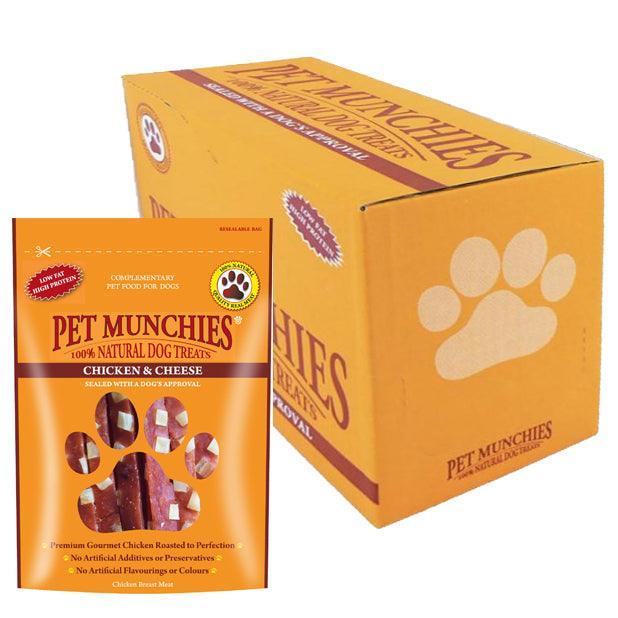 Pet Munchies Chicken and Cheese 100g - Case of 8