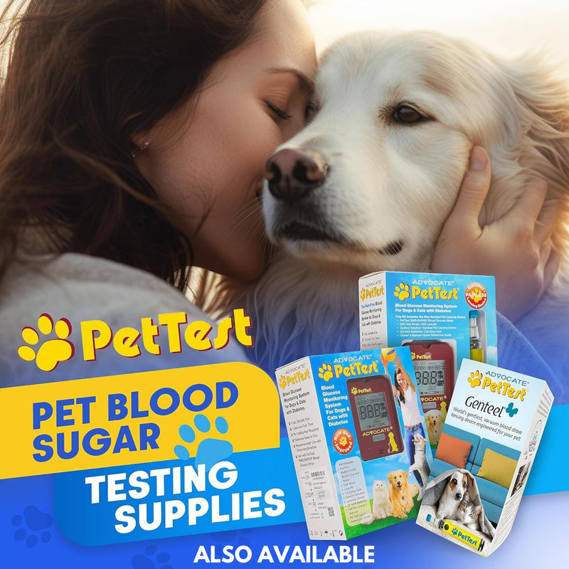 PetTest Methyl B12 Drops - 4 fl oz (5000 mcg) for Diabetic Pets