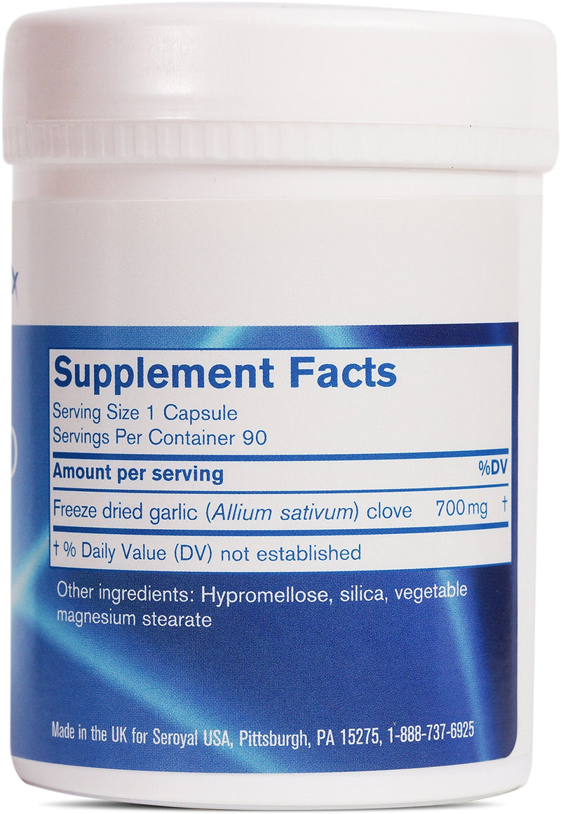 Pharmax Garlic Freeze Dried 90 Caps | Respiratory & Cardio Health