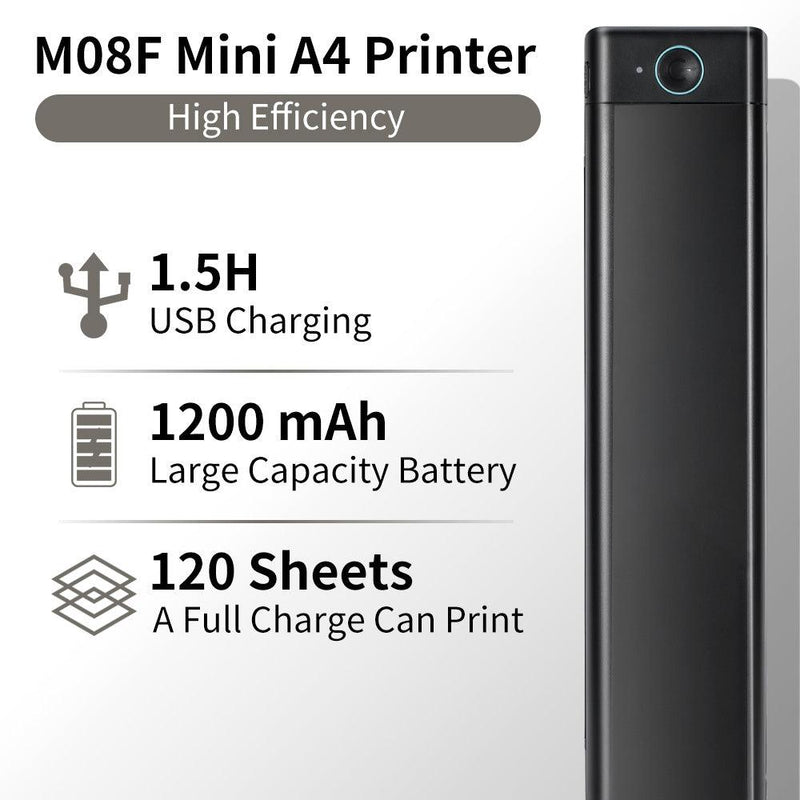 Phomemo M08F A4 Wireless Portable Thermal Printer