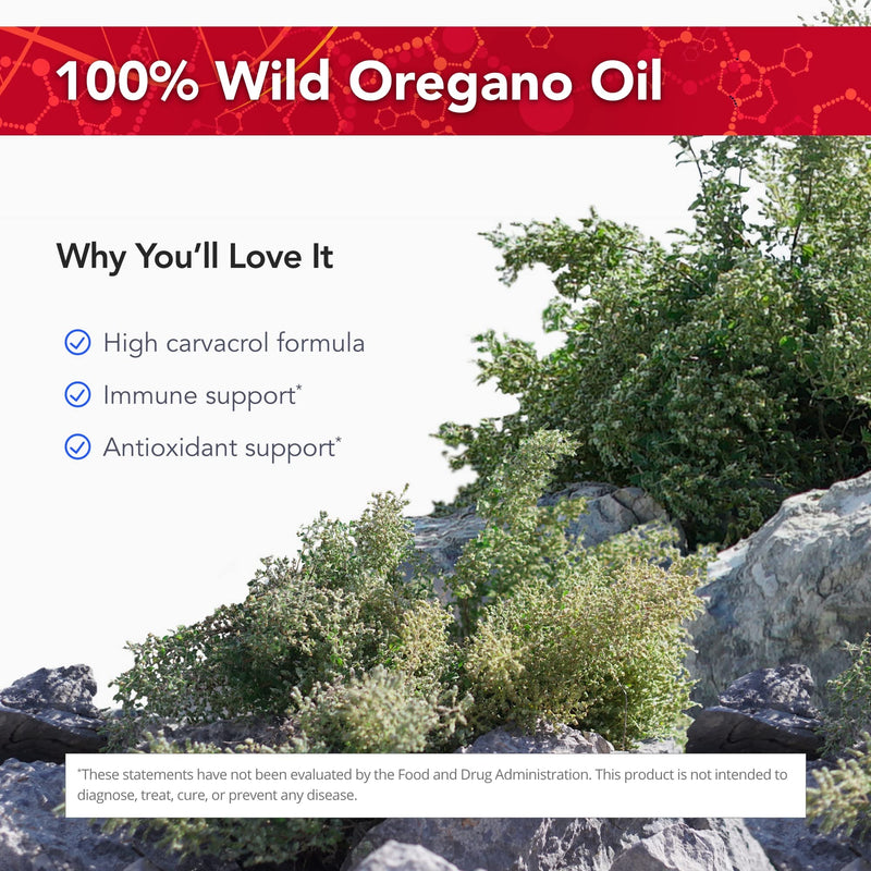 Physician's Strength OregaWild Extra Strength - 30 ml | Wild Oregano Oil