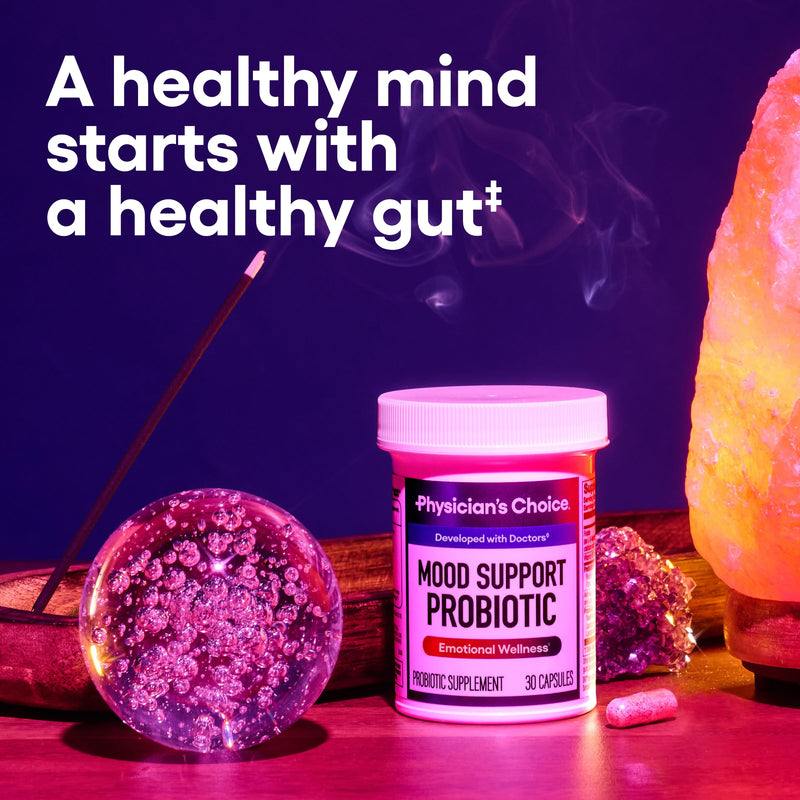 Physician's CHOICE Mood Probiotic - Mood & Digestive Health (30ct)