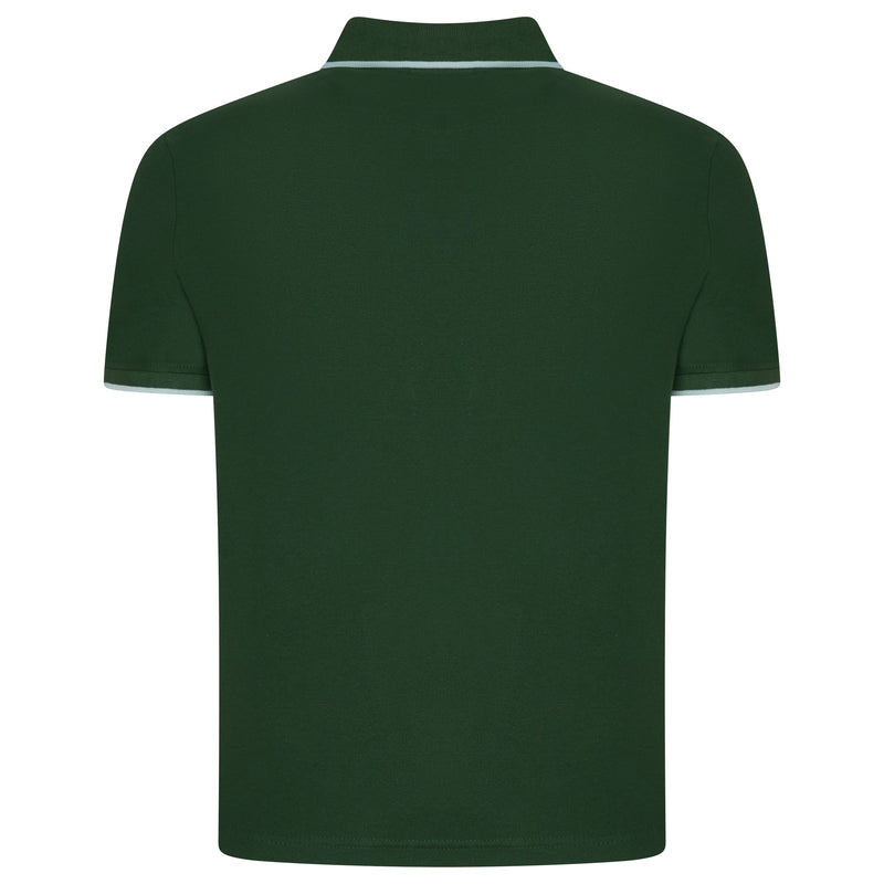 Evryone Contrast Tipped Polo Shirt