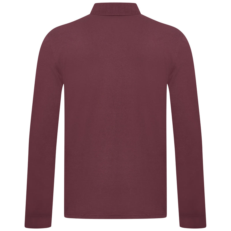 Everett Wales Long Sleeve Polo Shirt