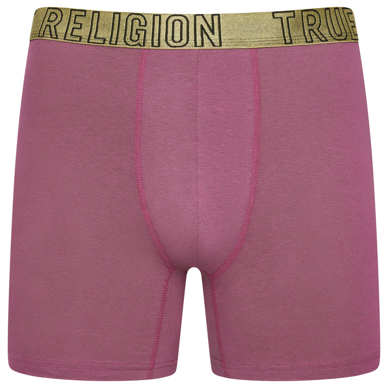 True Religion 4 Pack Fly Front Boxer Briefs