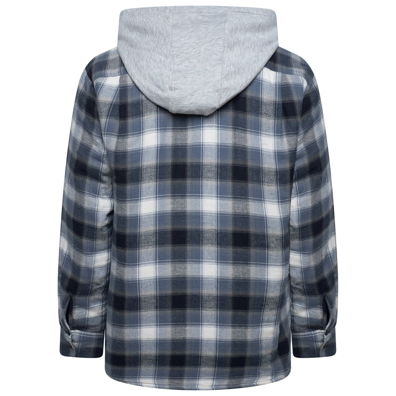 Wrangler Padded Hooded Shirt Jacket
