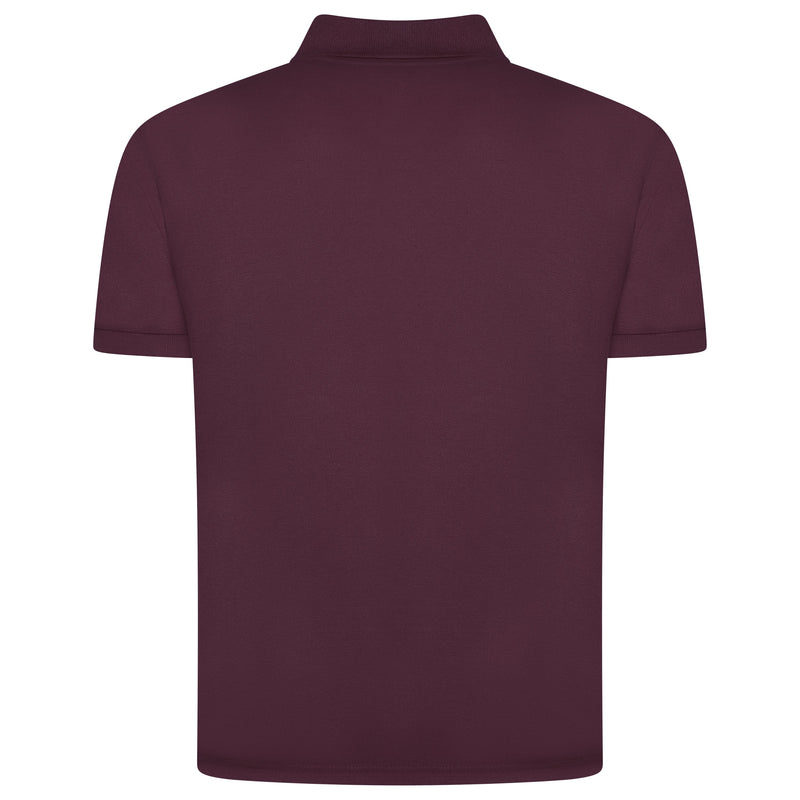 Enfari Short Sleeve Pique Polo Shirt