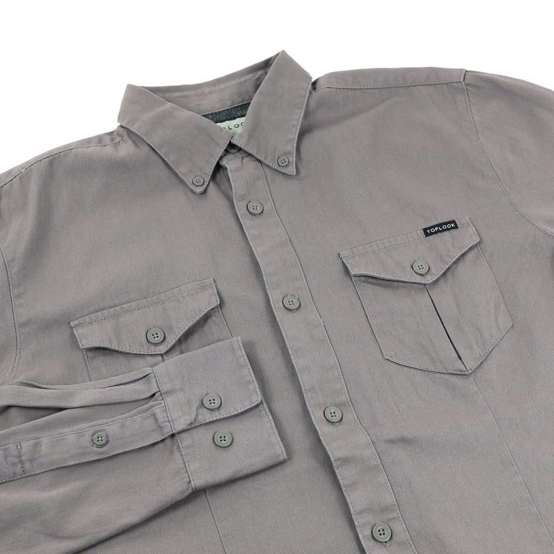 TL London 2 Pocket Long Sleeve Shirt