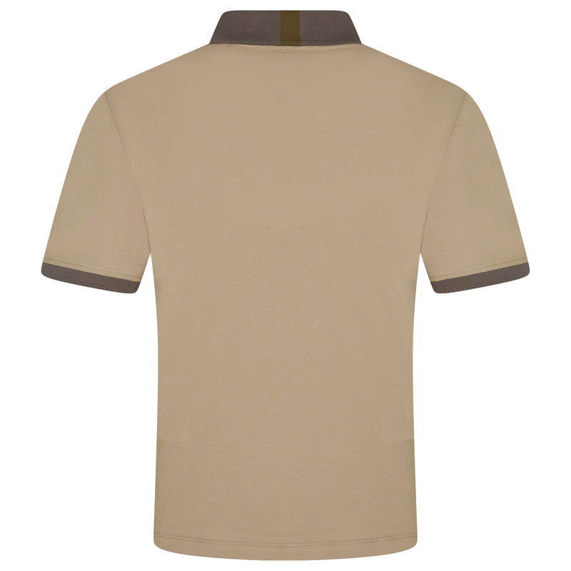 Evryone Contrast Collar Polo Shirt