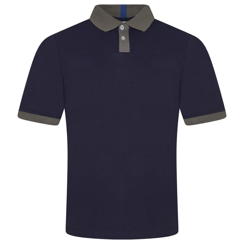 Evryone Contrast Collar Polo Shirt