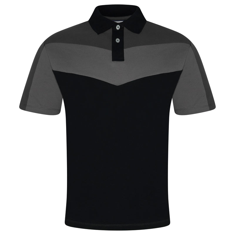 Evryone Contrast Stripe Polo Shirt