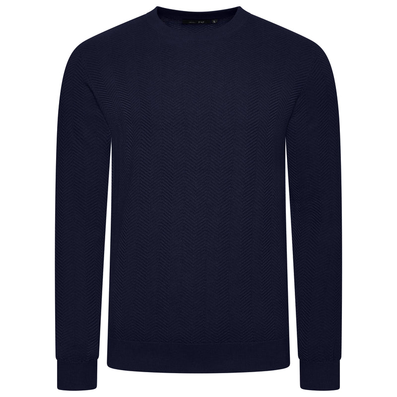 F&F Chevron Knit Pullover Jumper