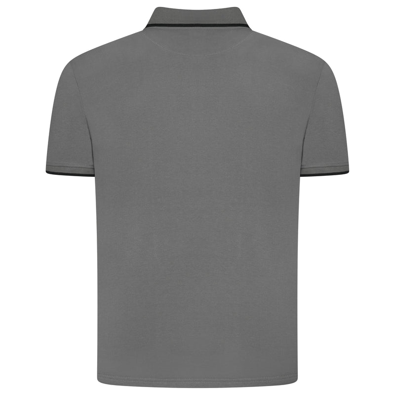 Evryone Contrast Tipped Polo Shirt