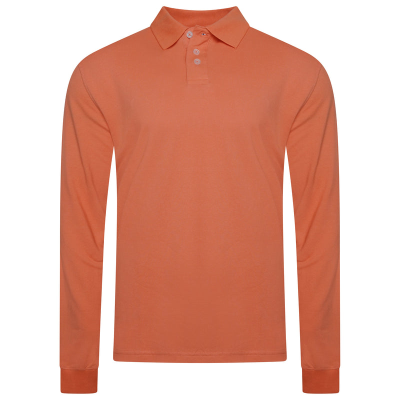 Evryone Long Sleeve Polo Shirt