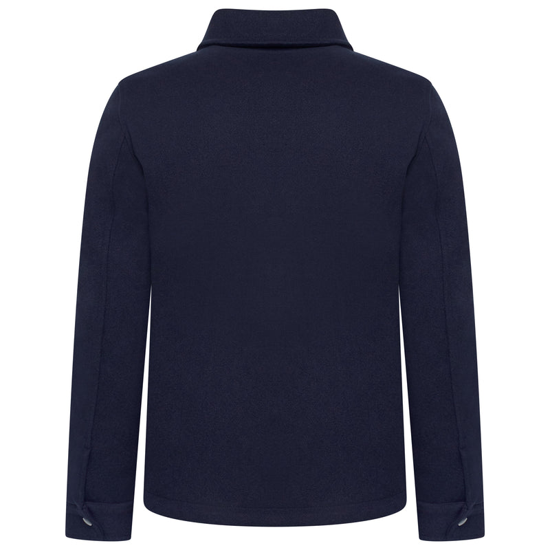 Brushed Winter Jacket with Pockets