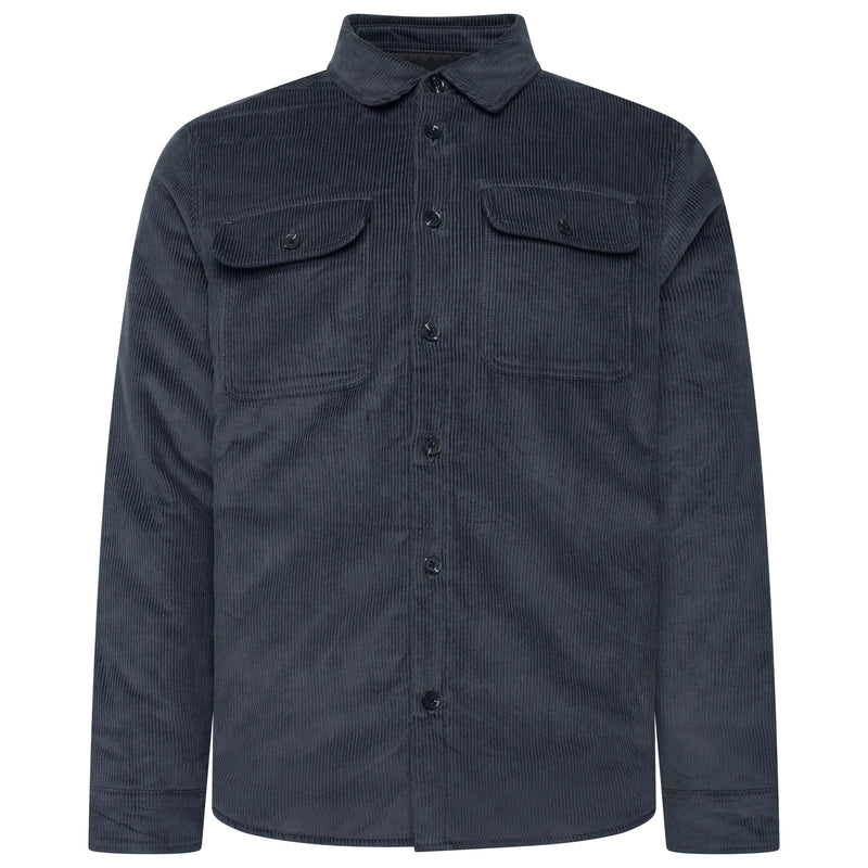 Corduroy Padded Jacket With Pockets