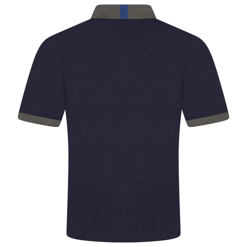 Evryone Contrast Collar Polo Shirt