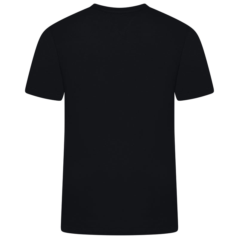Tommy Hilfiger Flag Embroidery Fitted Crew Neck T-Shirt