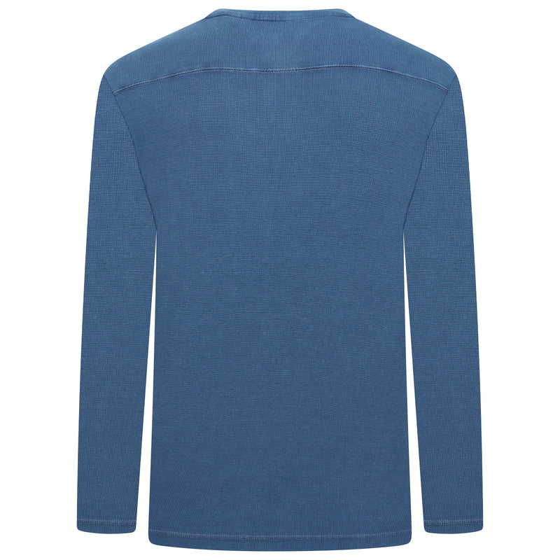 Tom Tompson Thermal Waffle Knit Henley T-Shirt