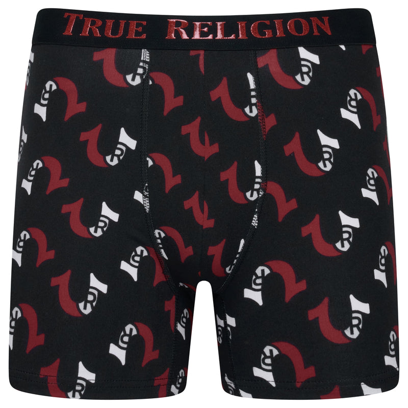 True Religion 4 Pack Fly Front Boxer Briefs