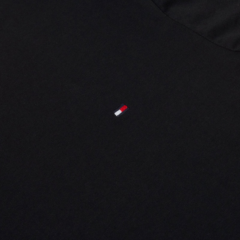 Tommy Hilfiger Flag Embroidery Fitted Crew Neck T-Shirt