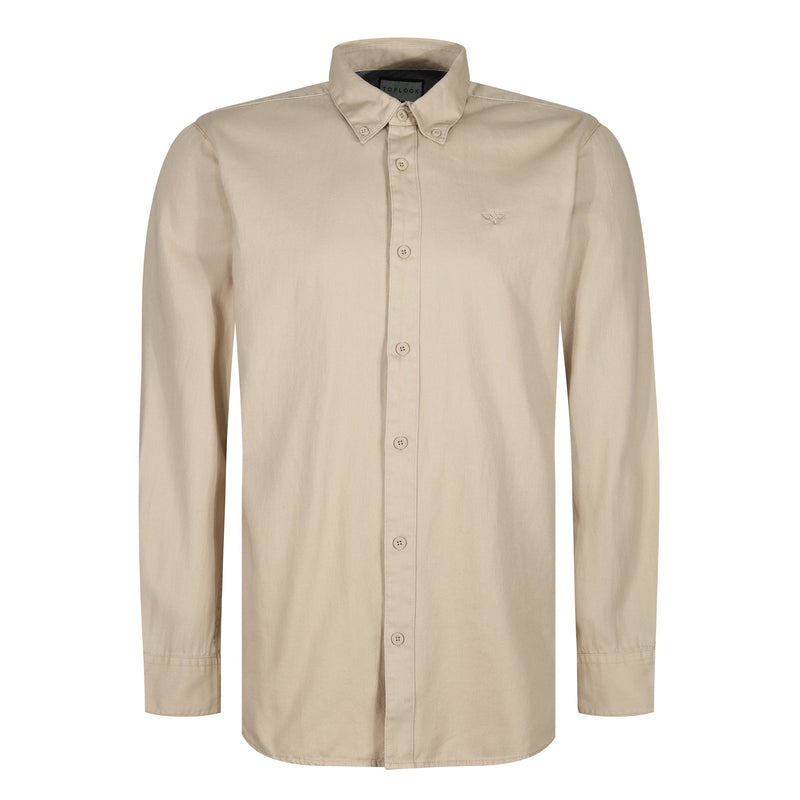 TL London Embroidered Logo Long Sleeve Shirt