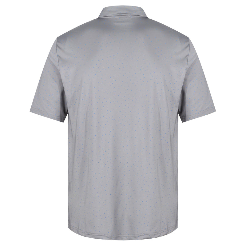 Island Green Dot Print Golf Sport Polo Shirt