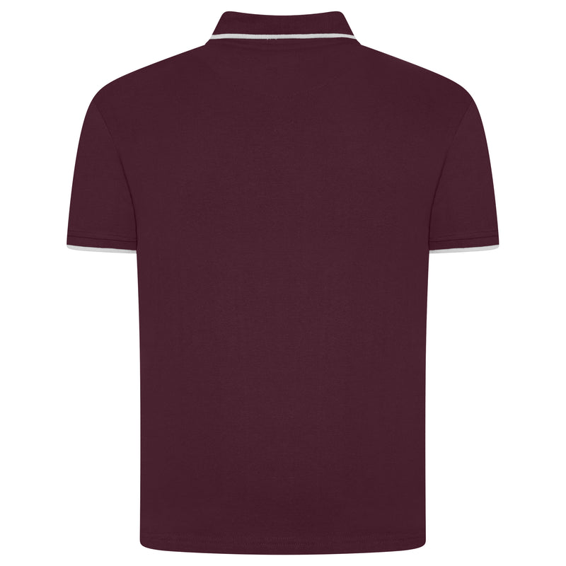 Evryone Contrast Tipped Polo Shirt