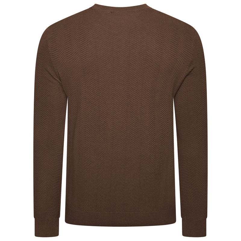 F&F Chevron Knit Pullover Jumper
