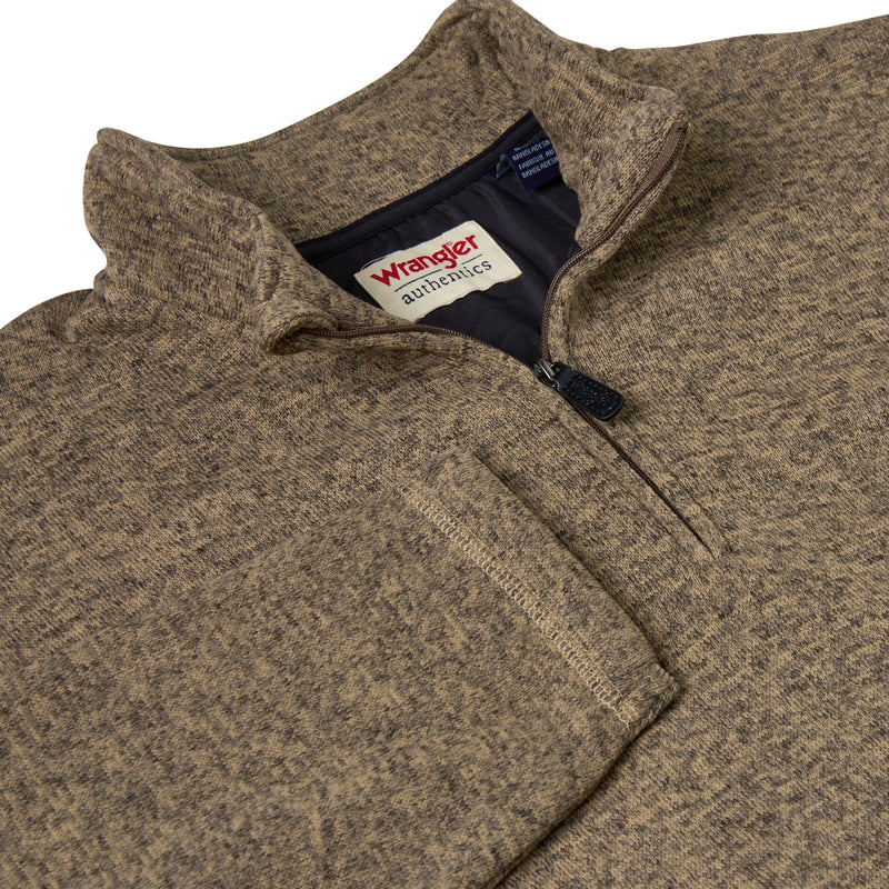 Wrangler Authentics Quarter Zip Fleece