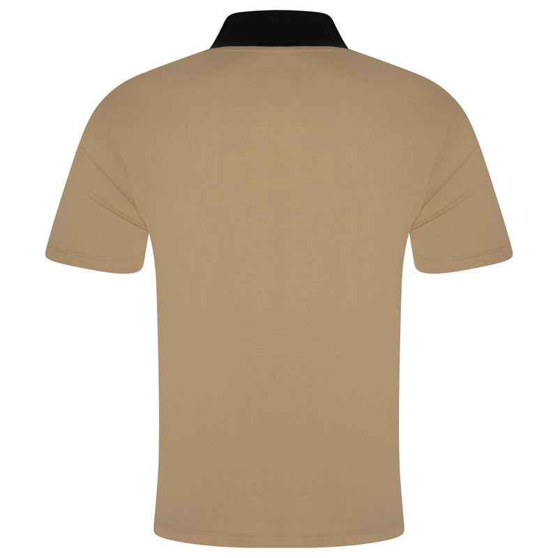 Evryone Contrast Stripe Polo Shirt