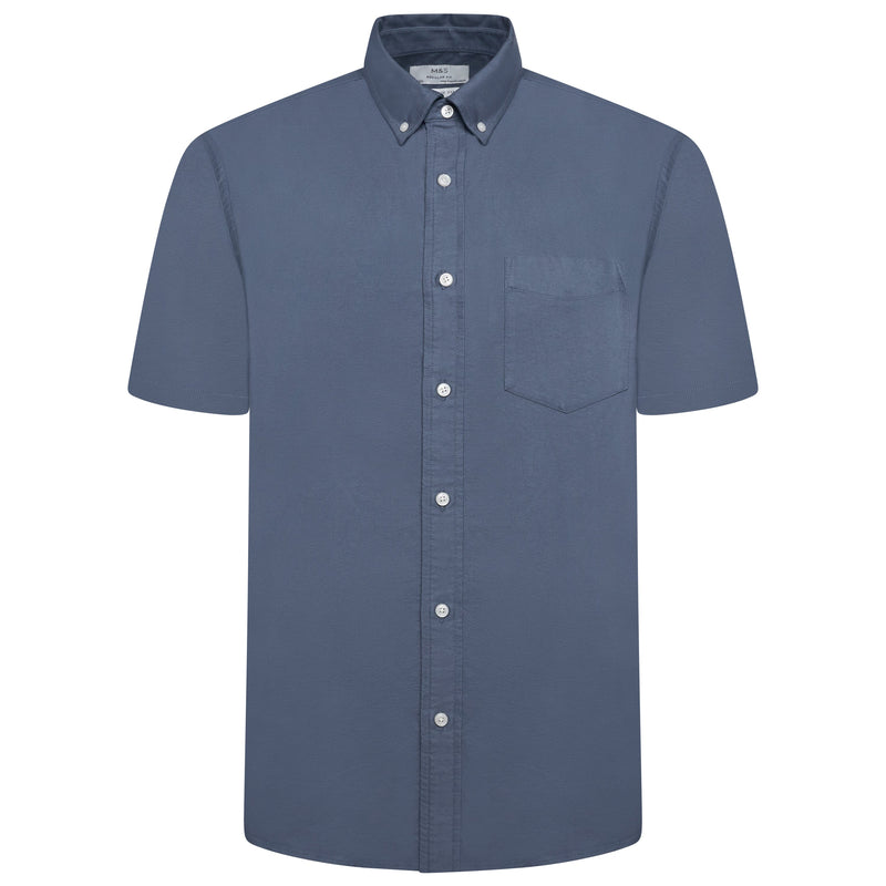 M&S Assorted Ultimate Pure Cotton Oxford Shirt