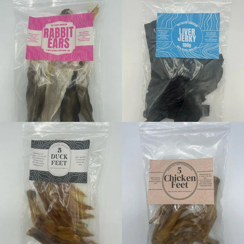 Liver Jerky - Tripefactory Sunderland - Natural Dried Dog Treats