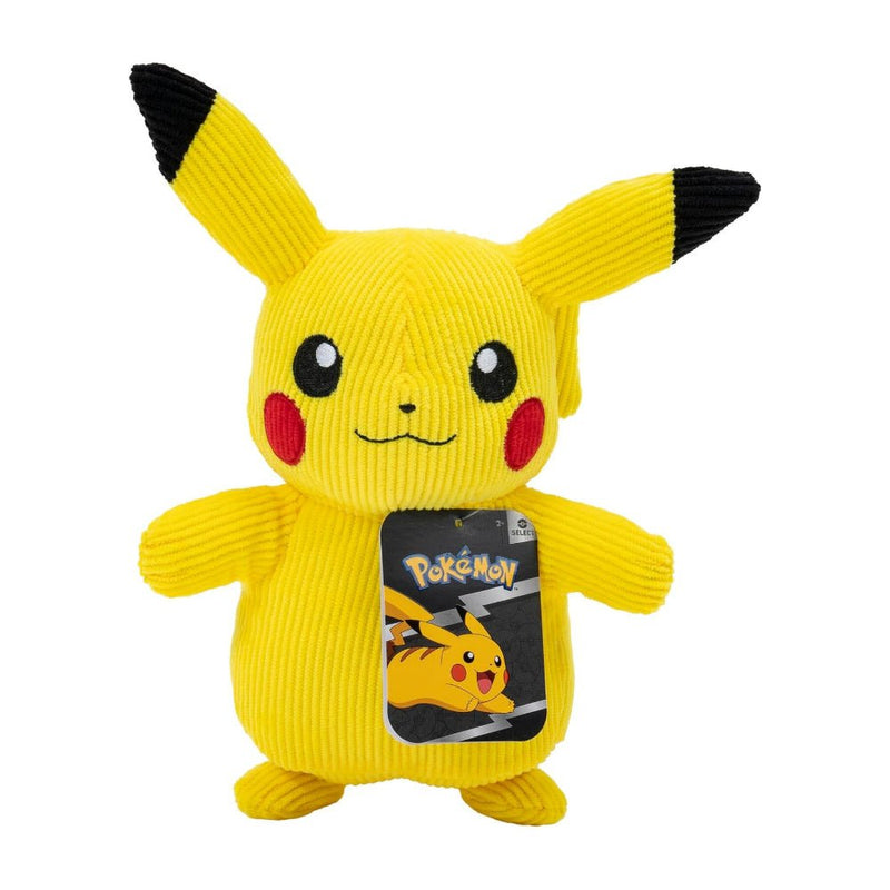 Pikachu Corduroy Plush - 8 inch
