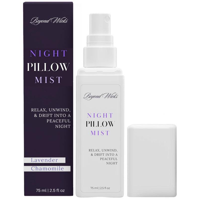 Lavender Chamomile Pillow Spray – 75ml Sleep & Linen Mist | Beyond Wicks