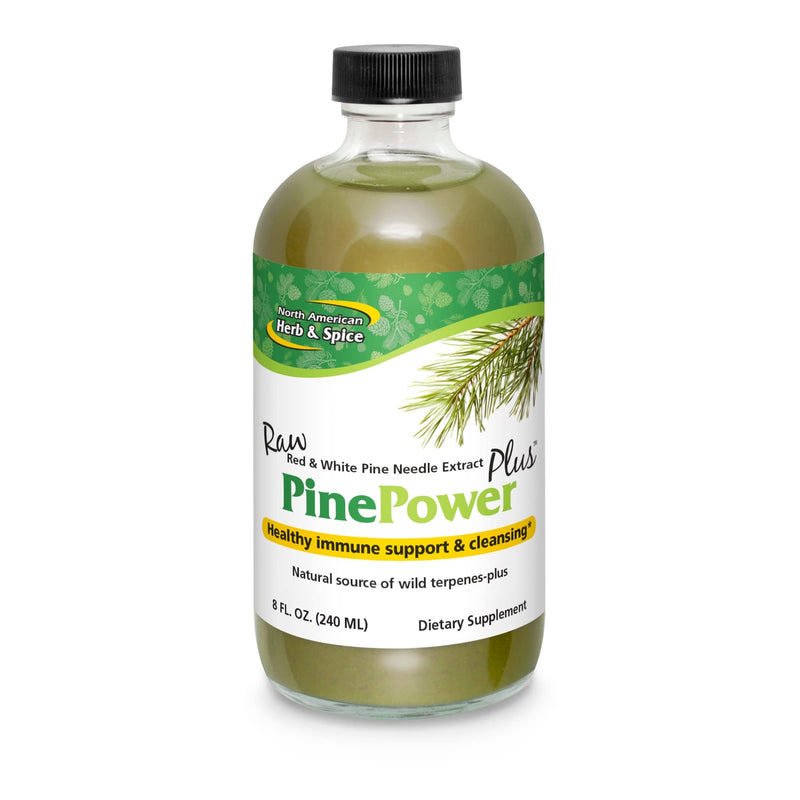 Pine Power Plus - 8 fl oz | Immune & Cardiovascular Support | North American Herb & Spice