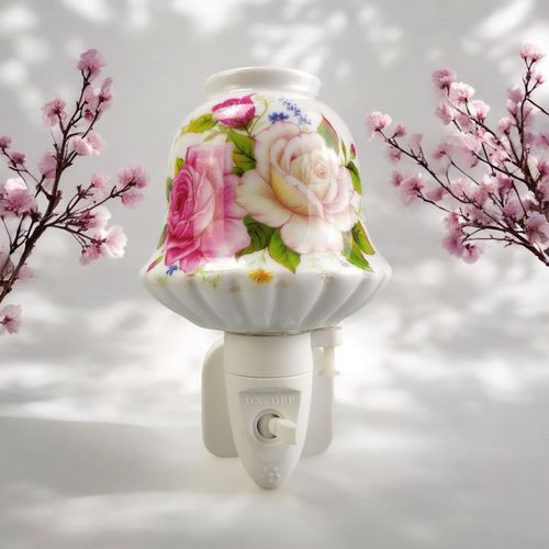 PINK FLORAL NIGHTLIGHT - InStock
