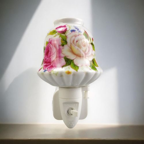 PINK FLORAL NIGHTLIGHT - InStock