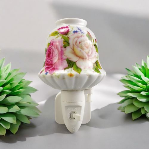 PINK FLORAL NIGHTLIGHT - InStock