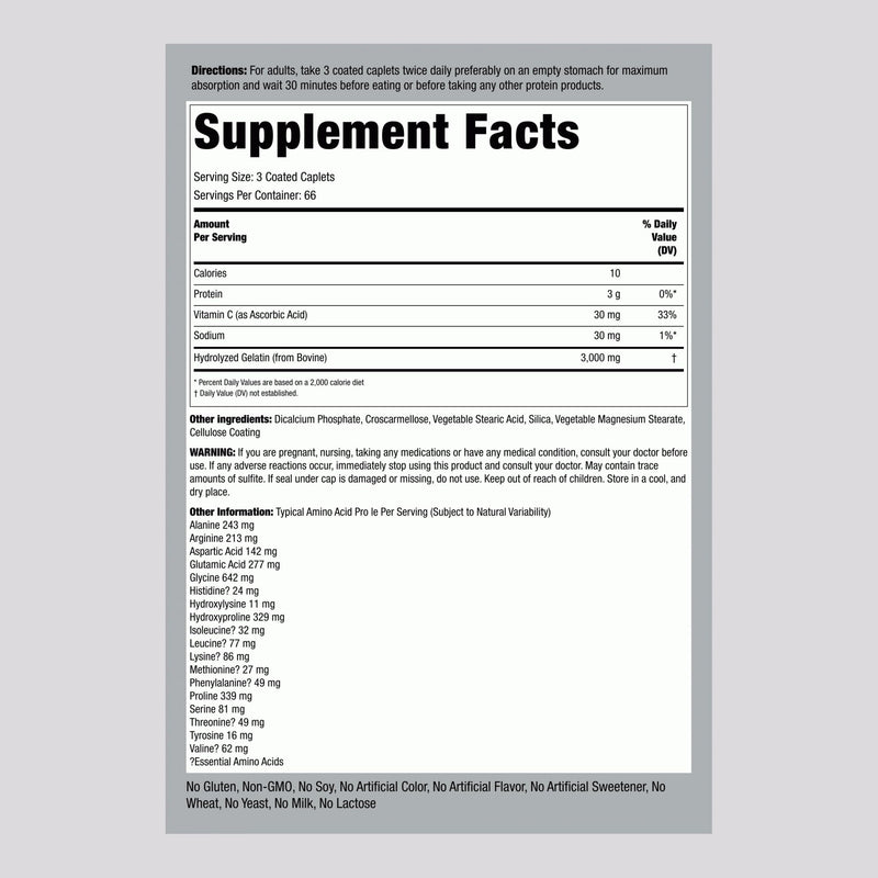 Piping Rock Multi Amino Acid Supplement - 200 Caplets, Advanced Athlete Formula - Non-GMO & Gluten Free (Pack of 2)
